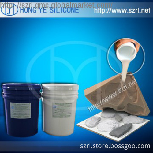 Mould making silicone rubber for concrete